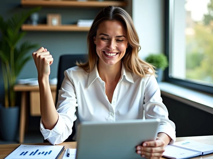 Business woman in a professional environment